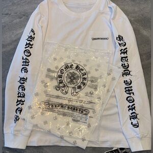 Chrome Hearts White Long Sleeve